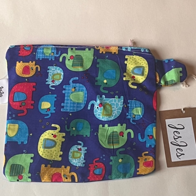 Etui 'Olifantjes kriskras'